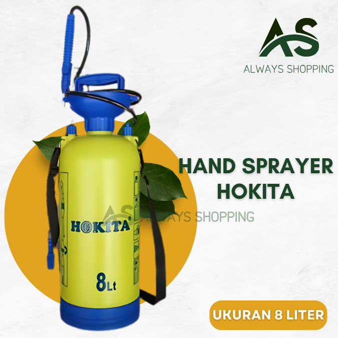 [A1] Sprayer Manual Hokita 8 Liter alat semprot & tangki semprot Asli