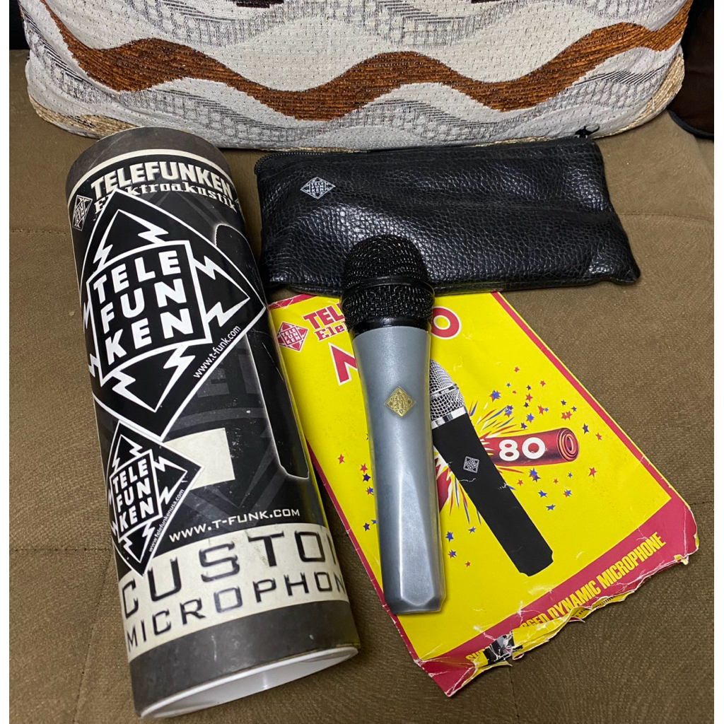 TELEFUNKEN M-80 dynamic microphone