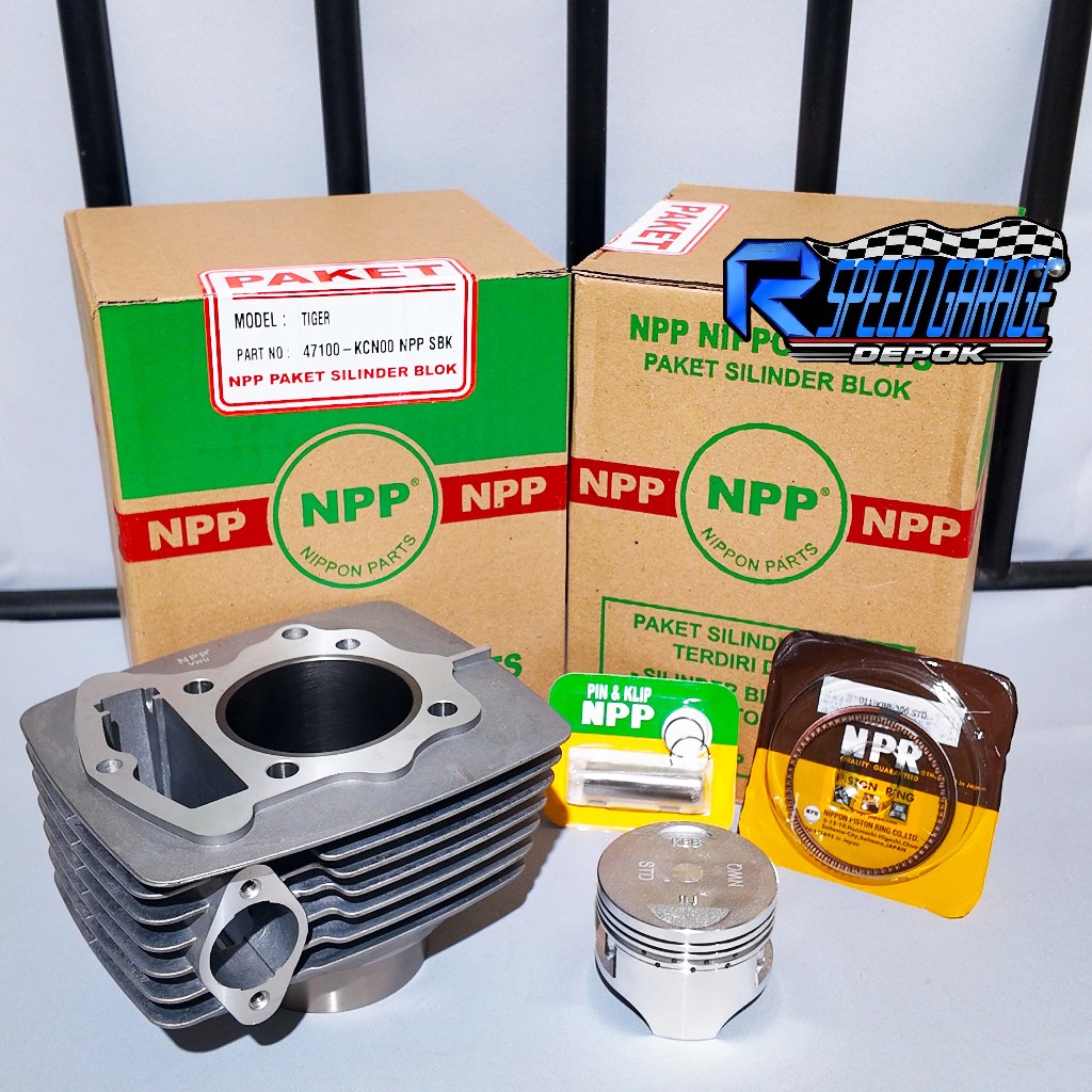SILINDER BLOK + PISTON KIT NPP TIGER LAMA TIGER REVO