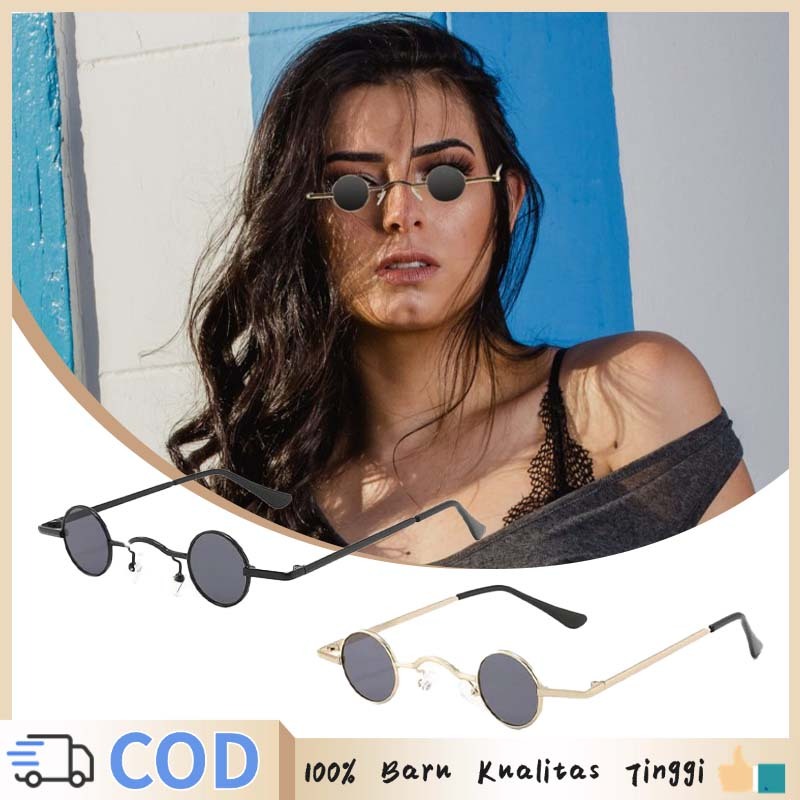 Kacamata Bulat Kaca Mata Bulat Kaca Mata Boboho Kecil Bulat Trendy Kacamata Boboho Pria