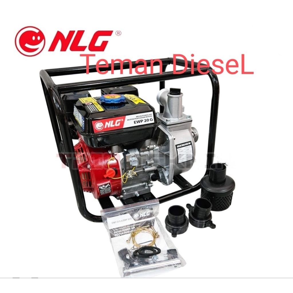 Mesin Sedot Air Sawah 2" NLG Engine Water Pump EWP200
