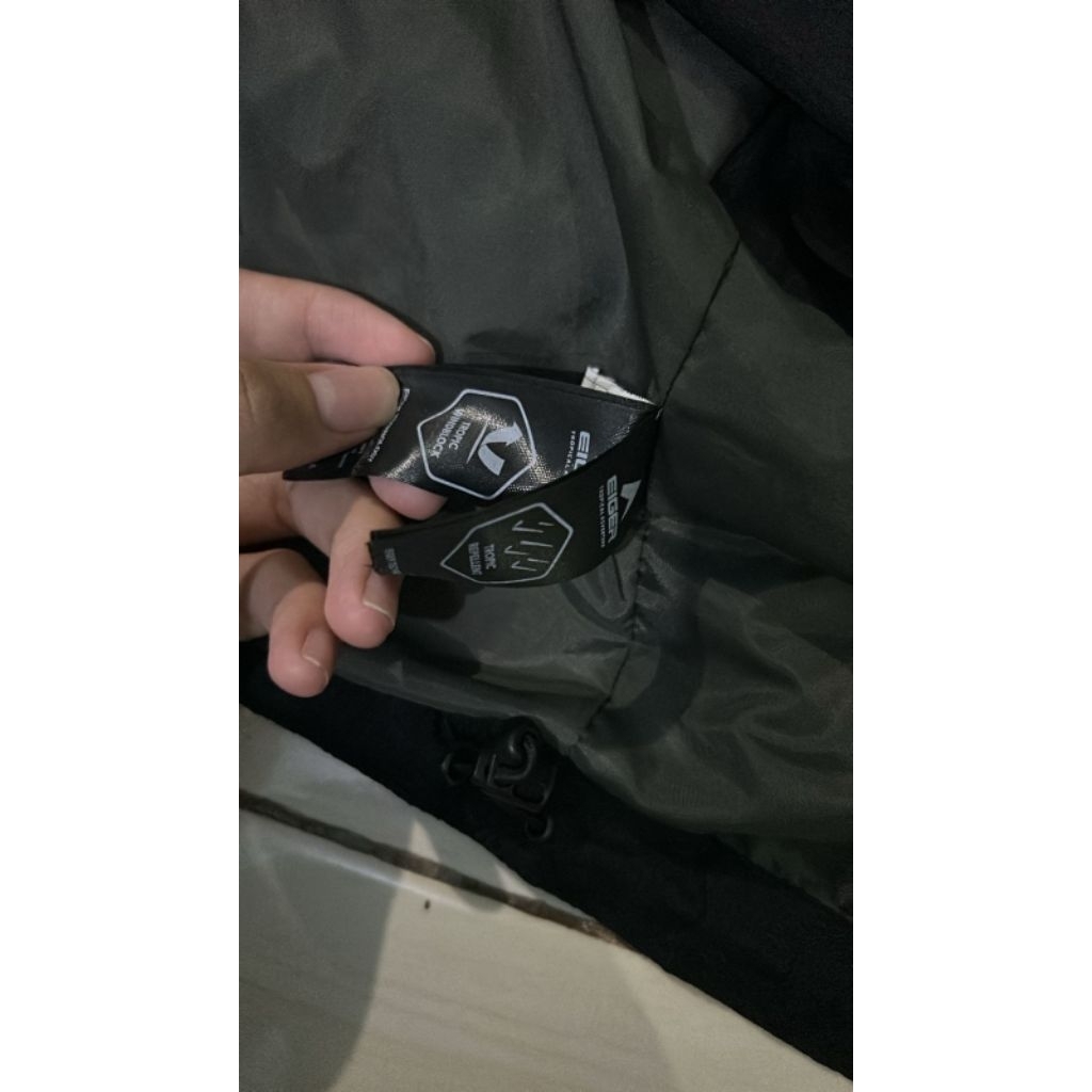 Jacket Outdoor Hiking Windproof Eig*r Expeditor X28 Black Bekas Second