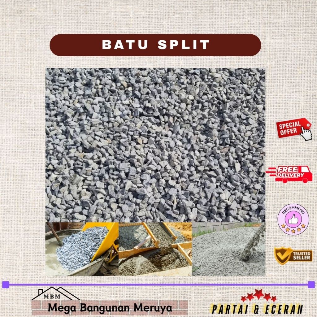 Batu Split Cor 1 Engkel 1.5kubik