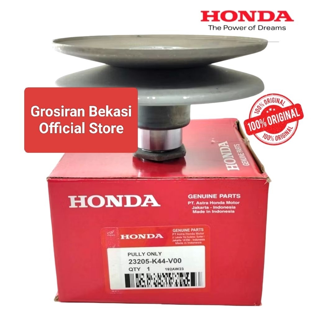 ORIGINAL 100% Pully only k44 untuk beat fi, vario 110 fi, beat pop, beat esp, Scoopy fi, spacy fi