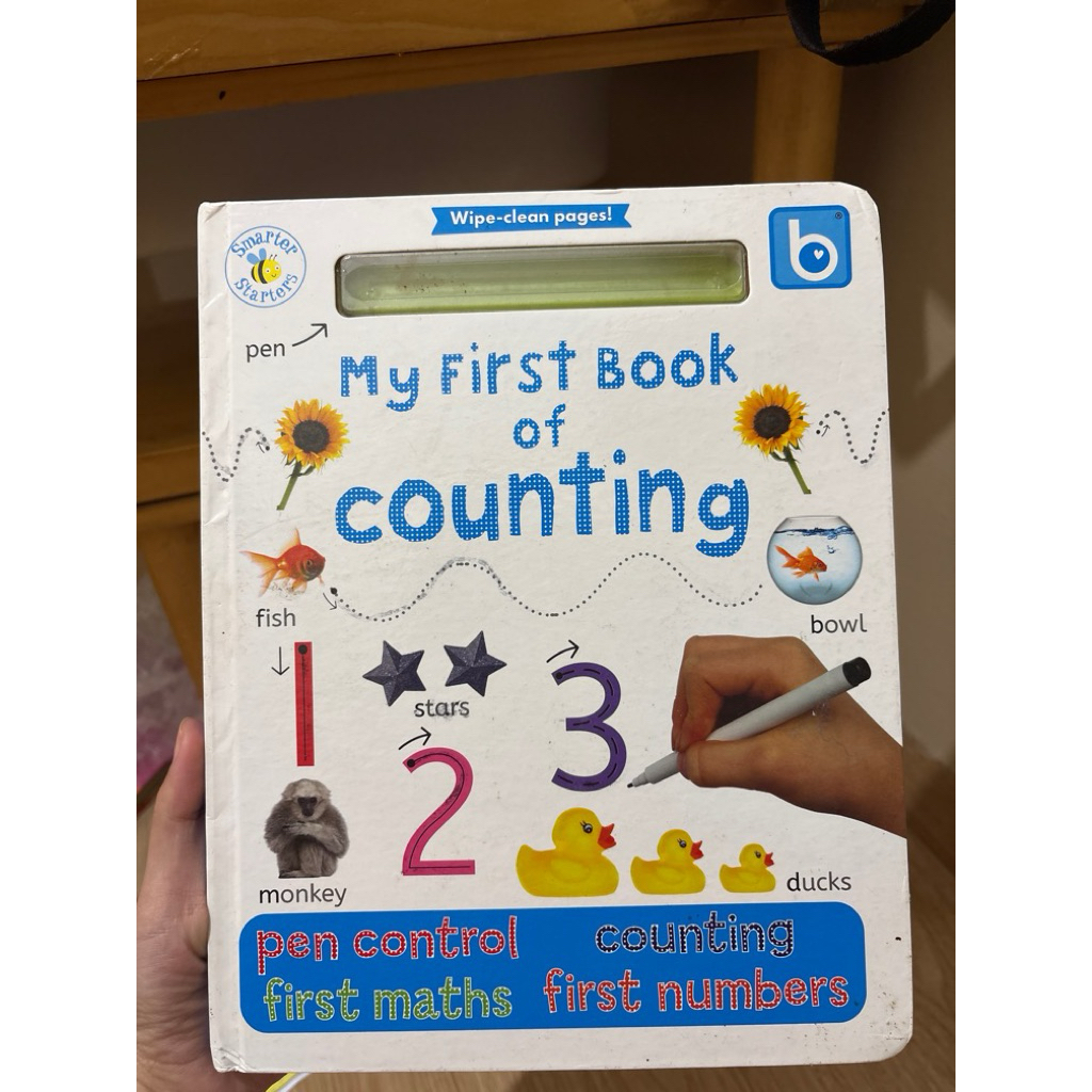 Preloved Boardbook My first Book of Counting Belajar Berhitung Angka