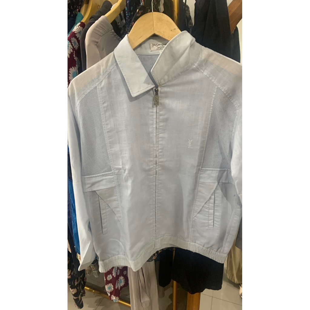 YSL SPORTWEAR VINTAGE BLUE JACKET (Saint Laurent)