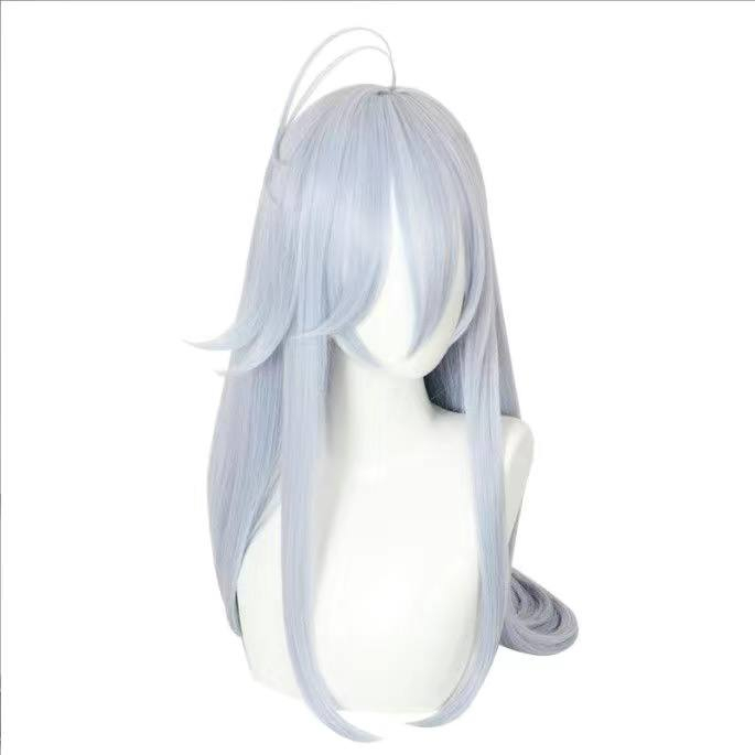 Wig Anime 86 Vladilena Milize Biru Perak Panjang