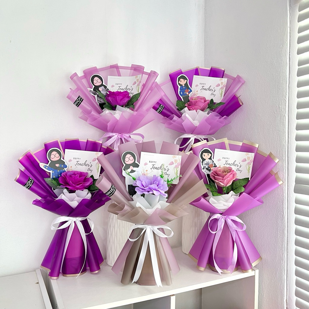 BUKET HARI GURU/HADIAH HARI GURU/KADO HARI GURU/BOUQET HARI GURU