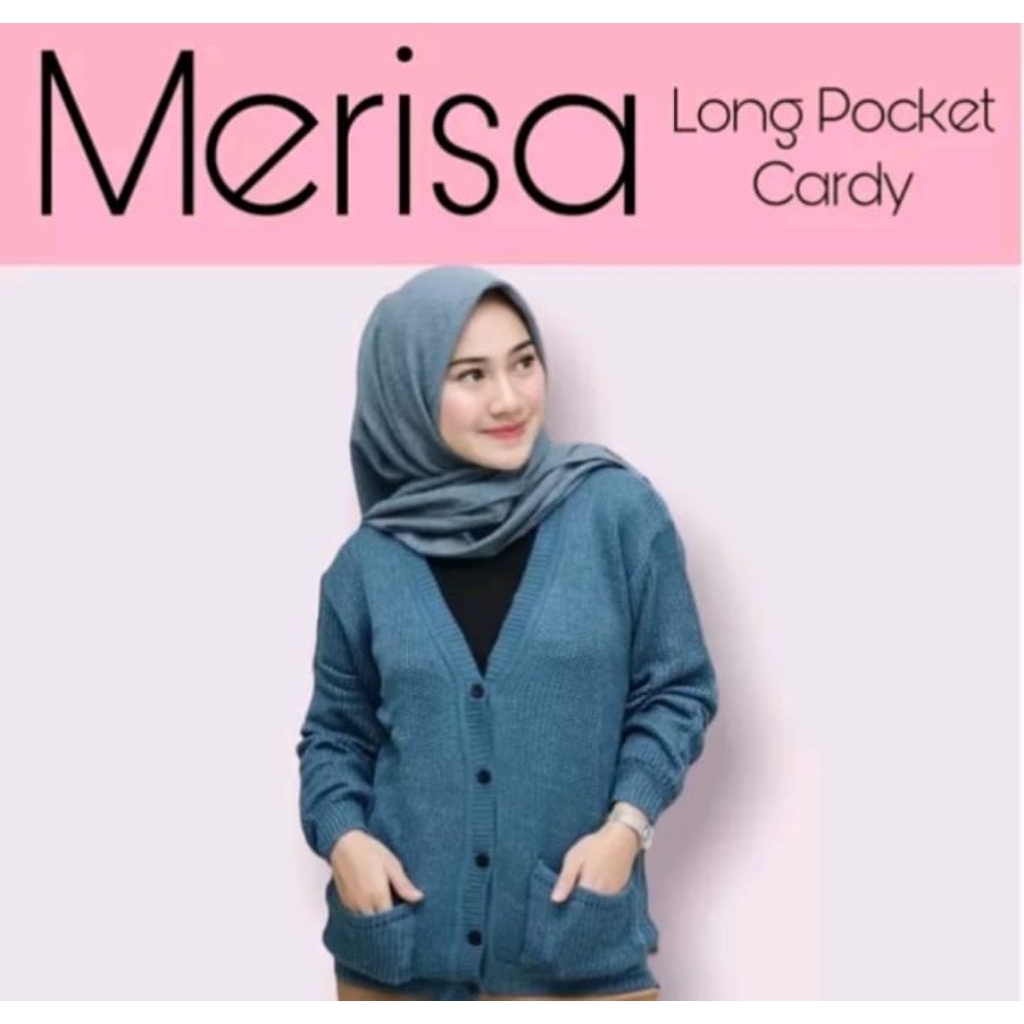 Cardigan rajut merisa horse wanita