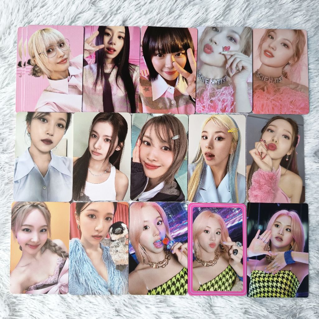 CLEARANCE SALE Photocard Twice Official Photocard Official Twice PC Twice Official Jihyo Richeese Na