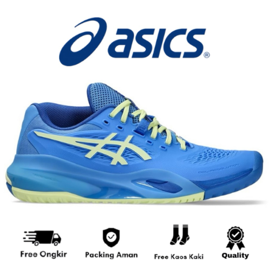 Tenis Or Padel Shoes Asics Gel Resolution Blue Coast Huddle Yellow X Tenis Shoes