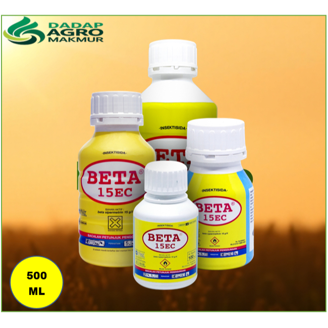 BETA 15 EC 500 ML | Insektisda Beta Sipermetrin 15 gr/lt