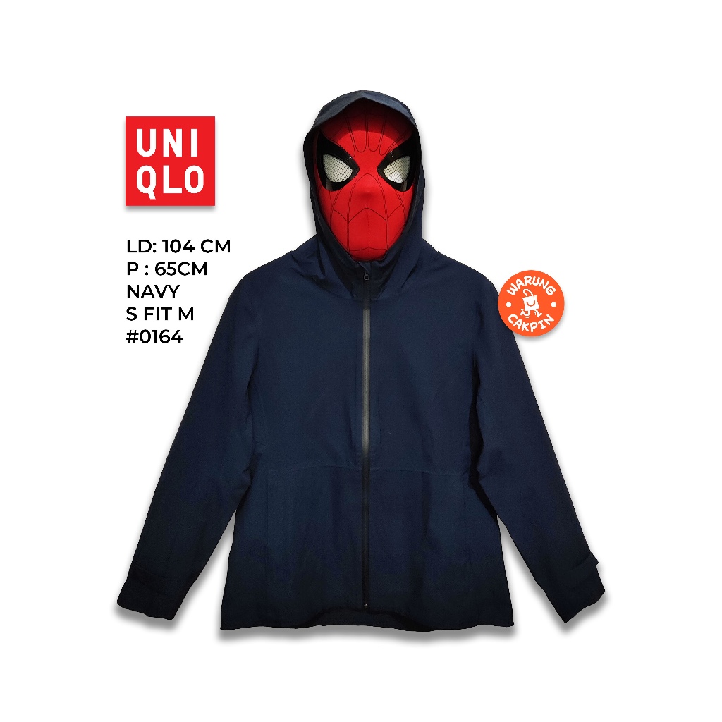 UNIQLO BLOCKTECH Jaket pria wanita size S fit M