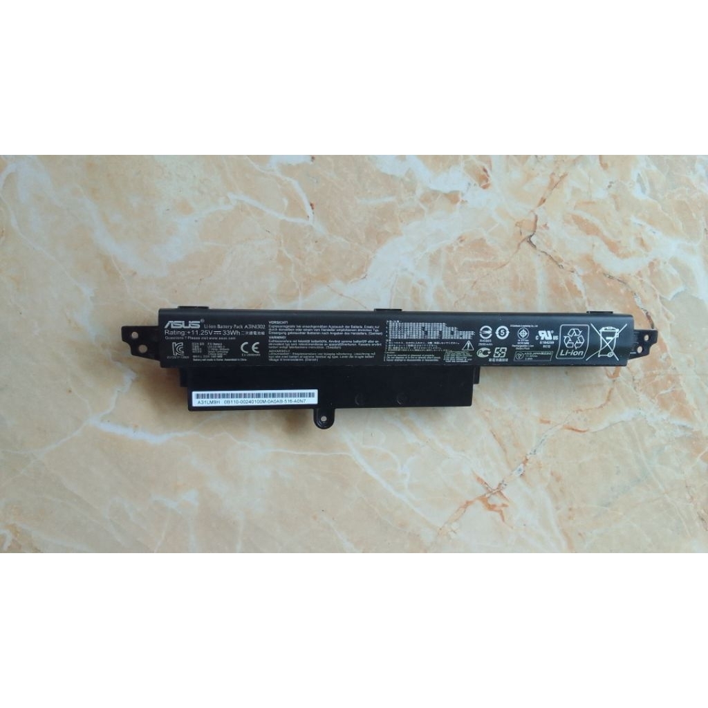 BATERAI ASUS X200 X200M X200MA X200CA X200LA F200M F200CA A31N1302 BEKAS