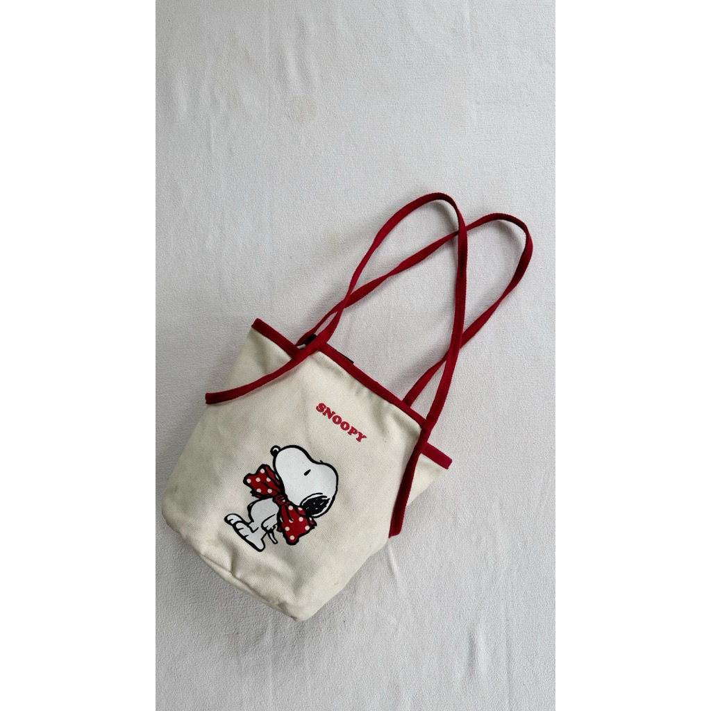 Preloved bag snoopy | tas snoopy | diapers bag | tas lucu