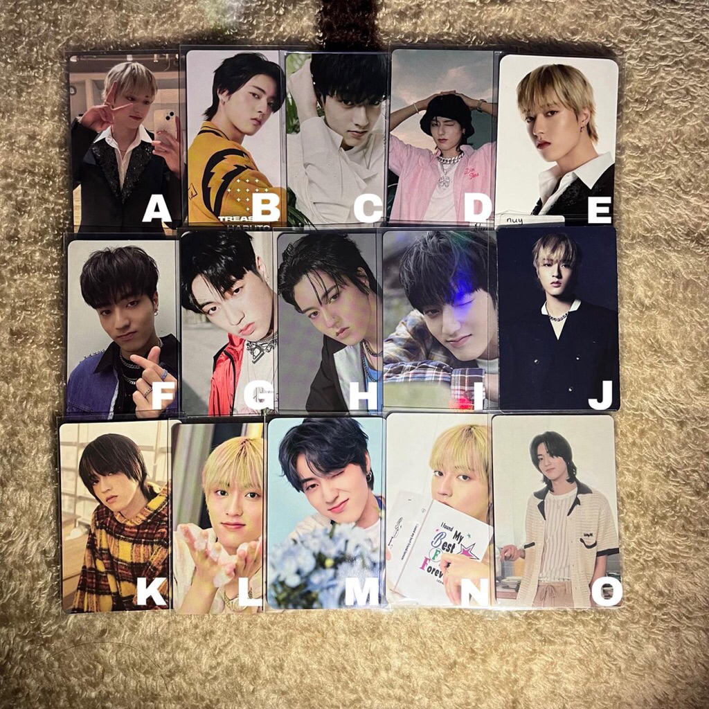 WTS Want To Sell Photocard Watanabe Haruto Treasure pc Anniversary Here i Stand Trading card BFF pc 