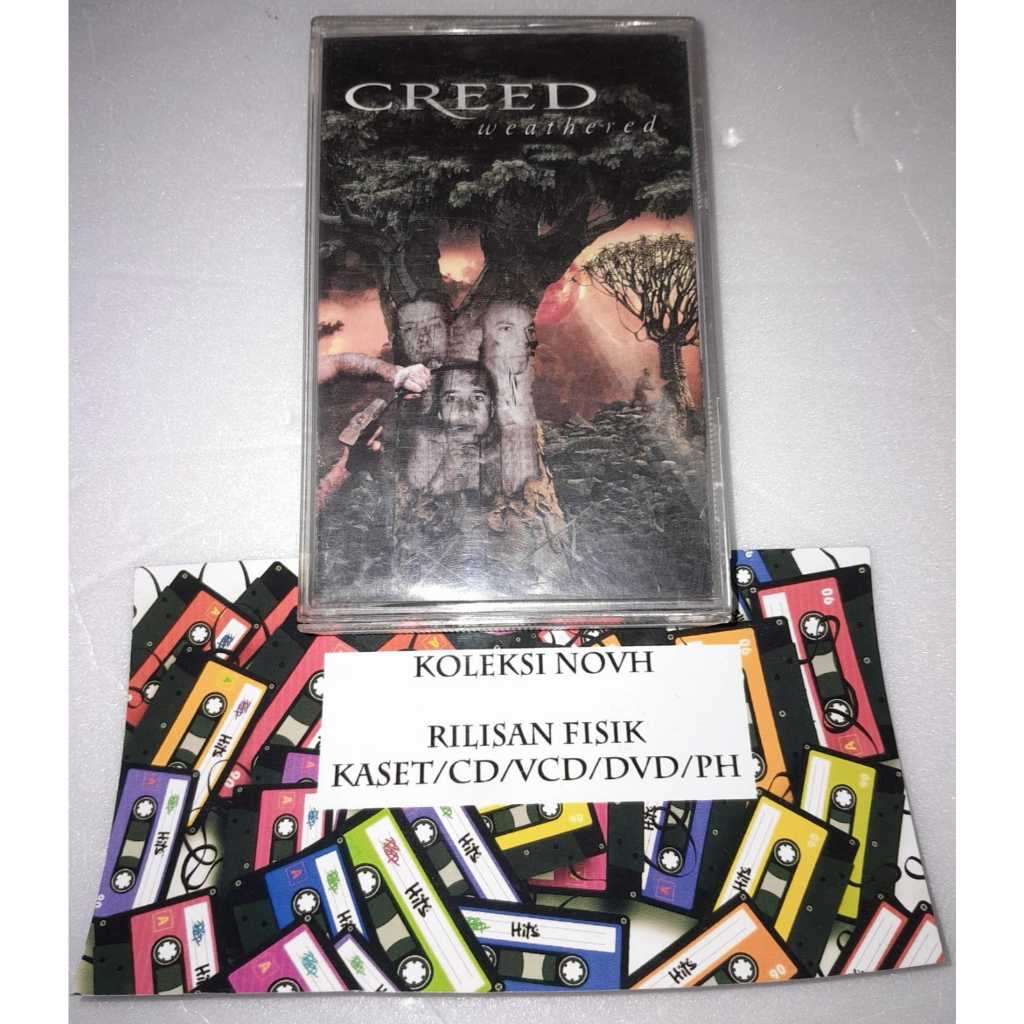 Kaset Pita Creed album Weathered - Original