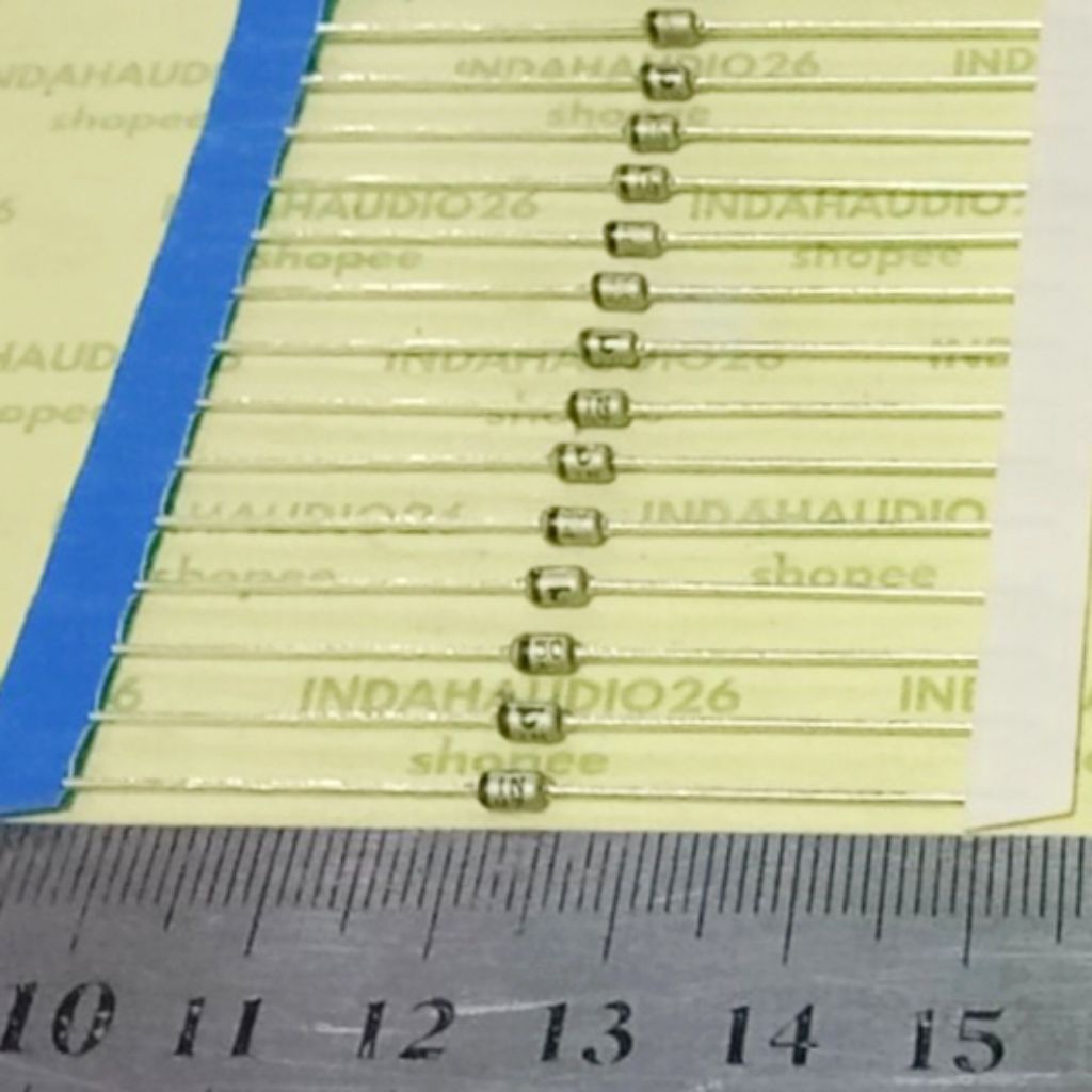 ON Semiconduktor  6v2  1W zener dioda  6,2v  1watt  zd 6.2v   1 w watt  6,2 v warna silver zener dio