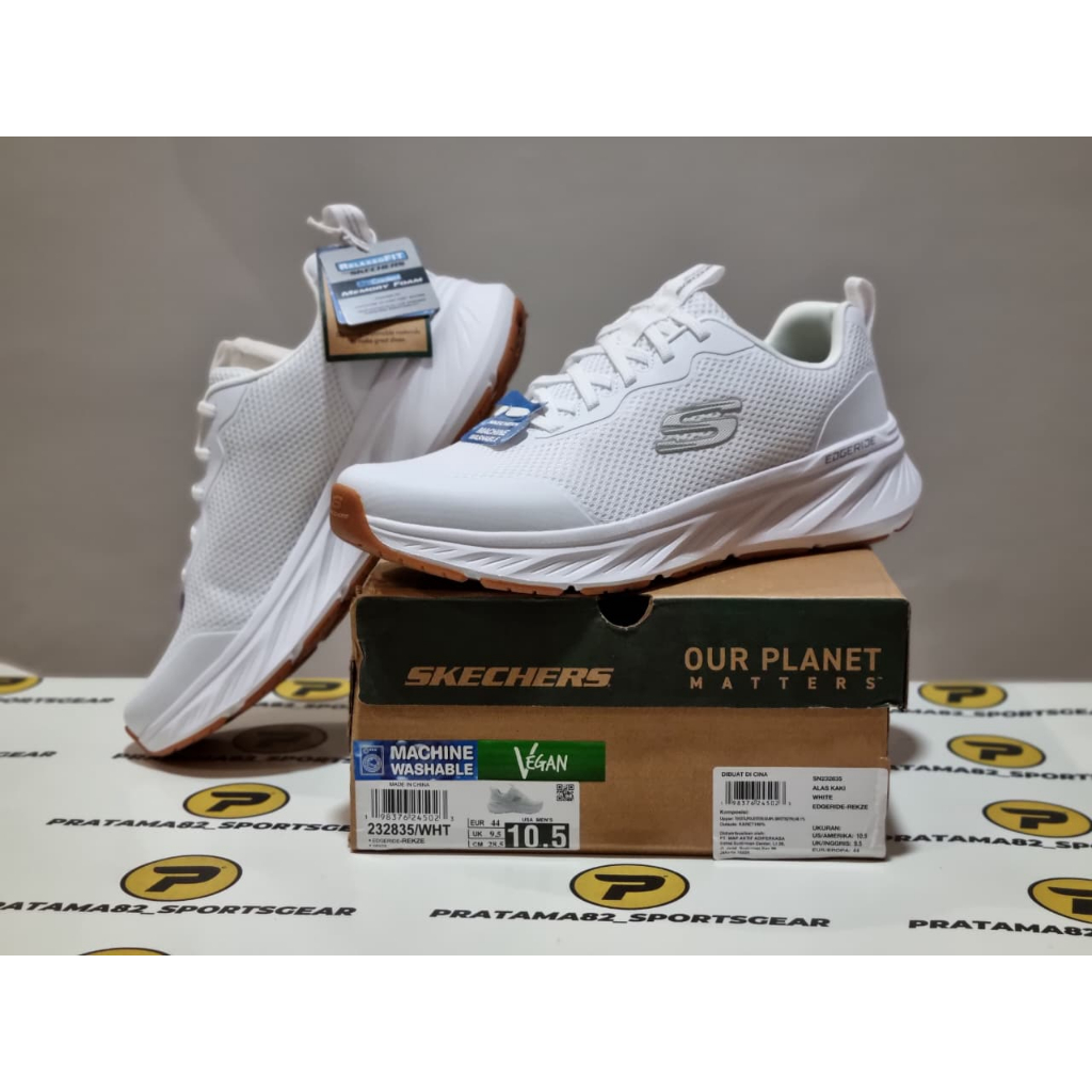 SIZE 44 ( 28.5 CM ) - ORIGINAL ASLI SKECHERS RELAXED FIT EDGERIDE REKZE SLIP-ON SEPATU SPORT PRIA CA