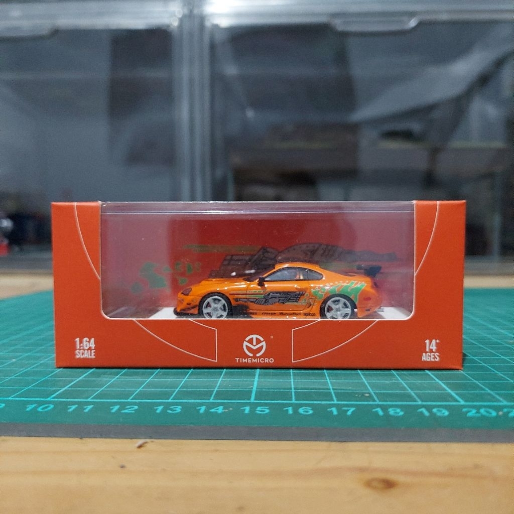 Time Micro Toyota Supra - Fast and Furious - Non Figure - Loose