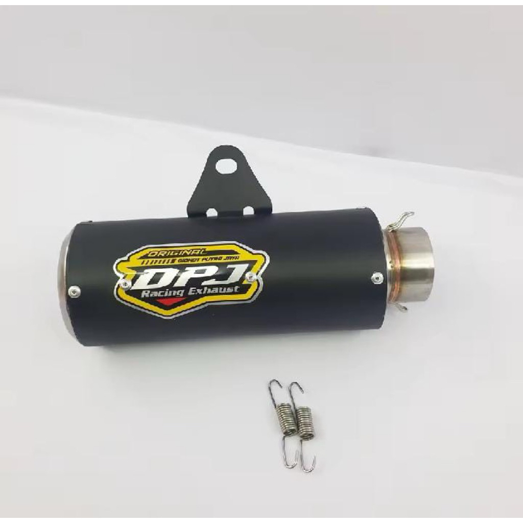 knalpot dpj DPJ Hitam Black in 51 Silinder Motor Vega cb Cbr Vixion satria Fu Sonic Silincer slenser