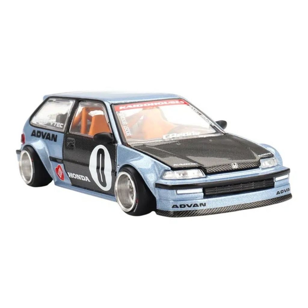 MINI GT Kaido House 179 Honda Civic (EF) KAIDO ROULETTE V1