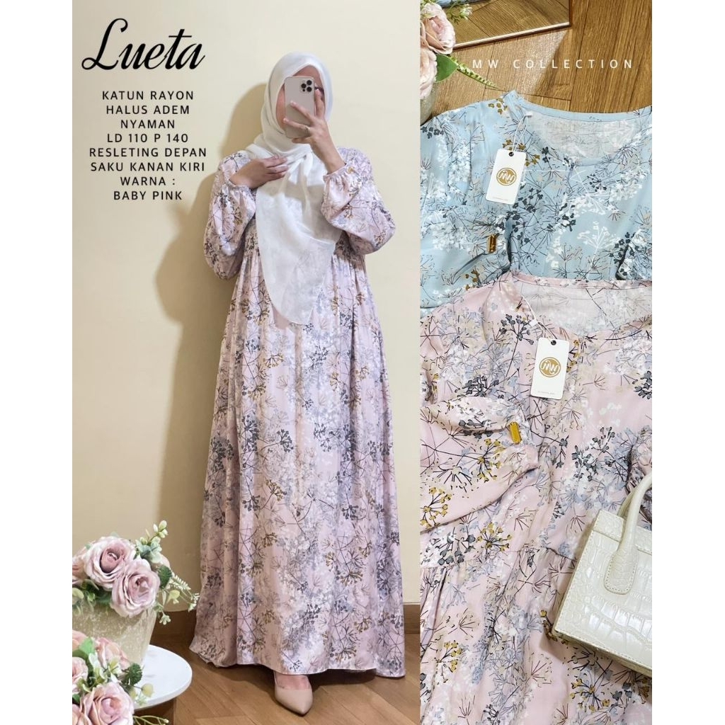 All dress/gamis by MW (Mba Wisnu) Asya_Dottie_Haura_Leona_Shabby_Zema_Ceira_Lueta_Bonjour_Evna bahan