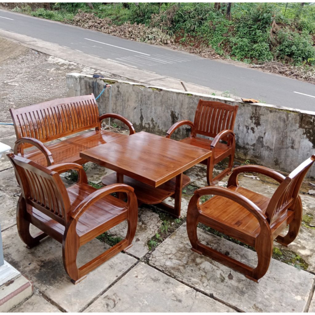 kursi tamu model dokar jati/kursi tamu jati/kursi tamu klasik kayu jati solid