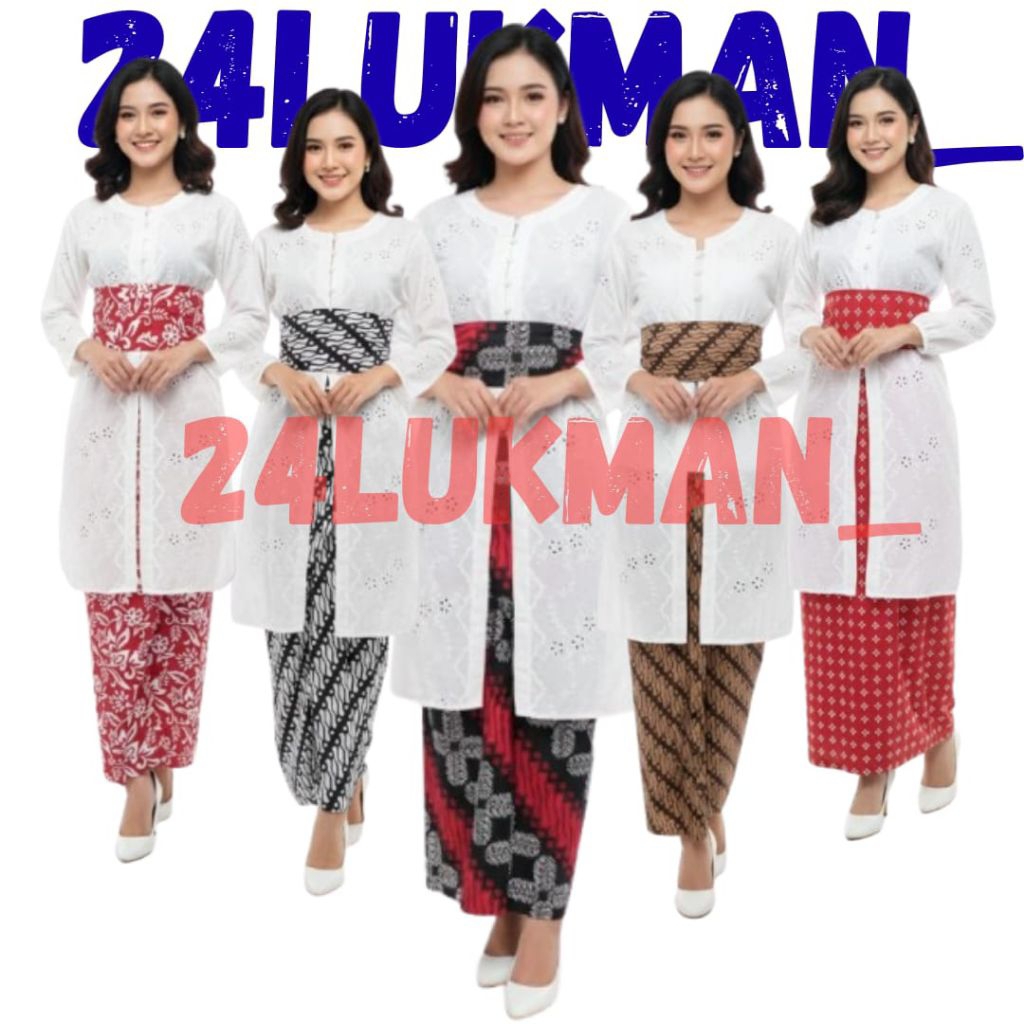 Rok Batik Lilit wanita rok batik kebaya Outfit kondangan