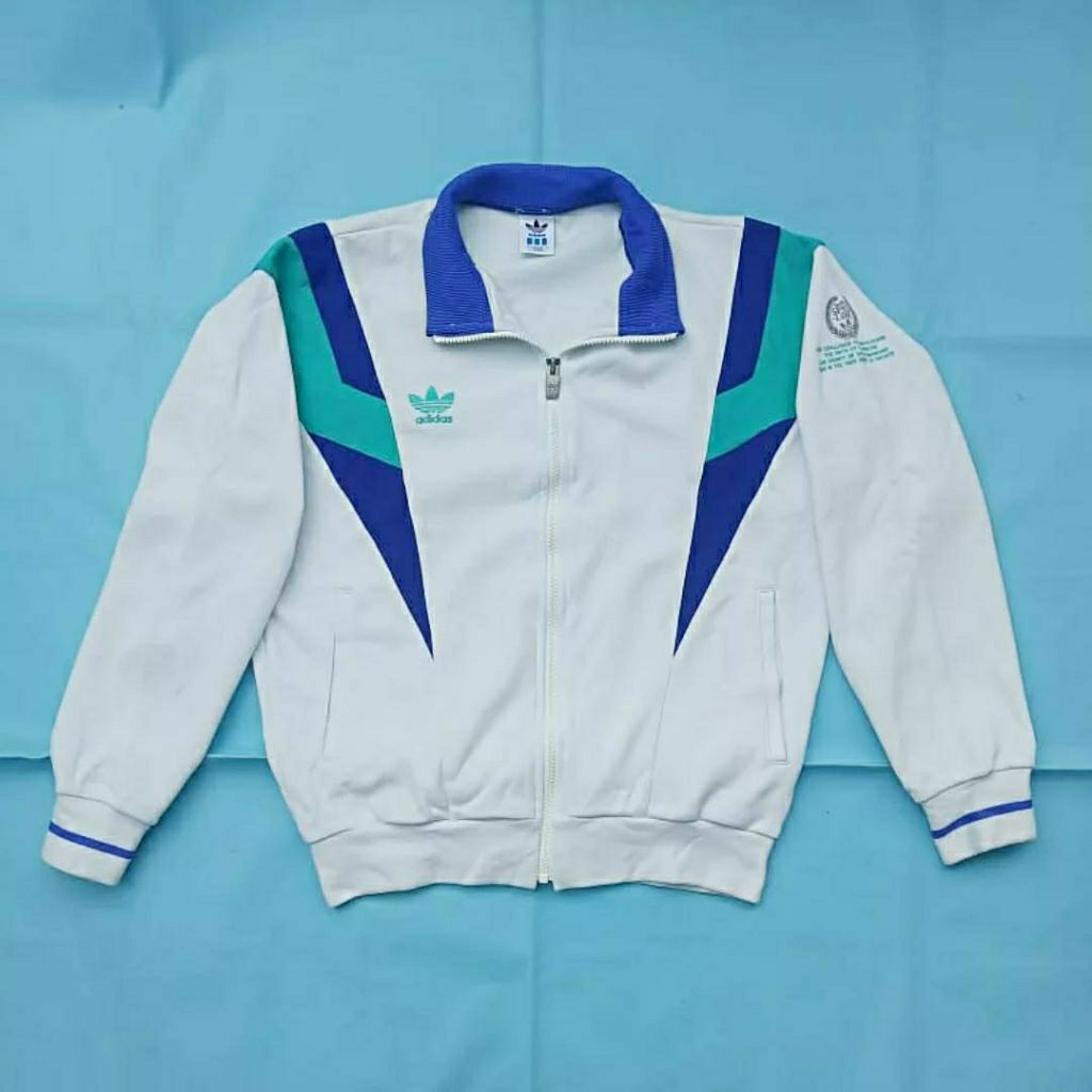 Tracktop Adidas vintage Colourblock