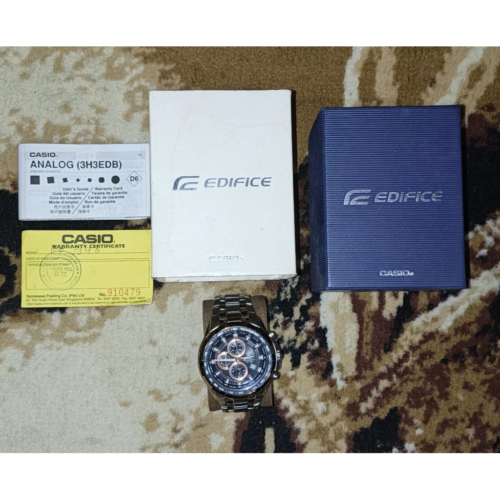 Casio Edifice EF 539 EF539 EF 539D original 100%