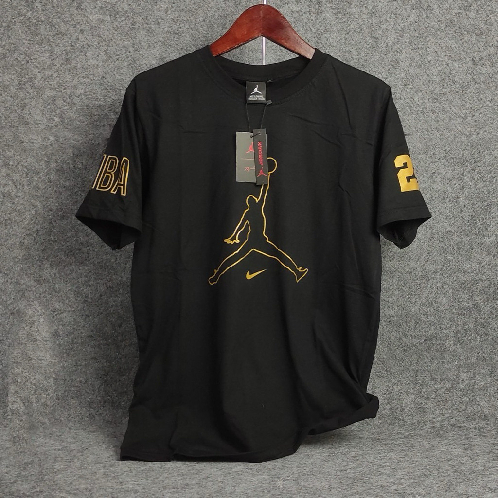 Tshirt air jordan Pria dewasa katun kombet 30s full tag label baju kaos bandung
