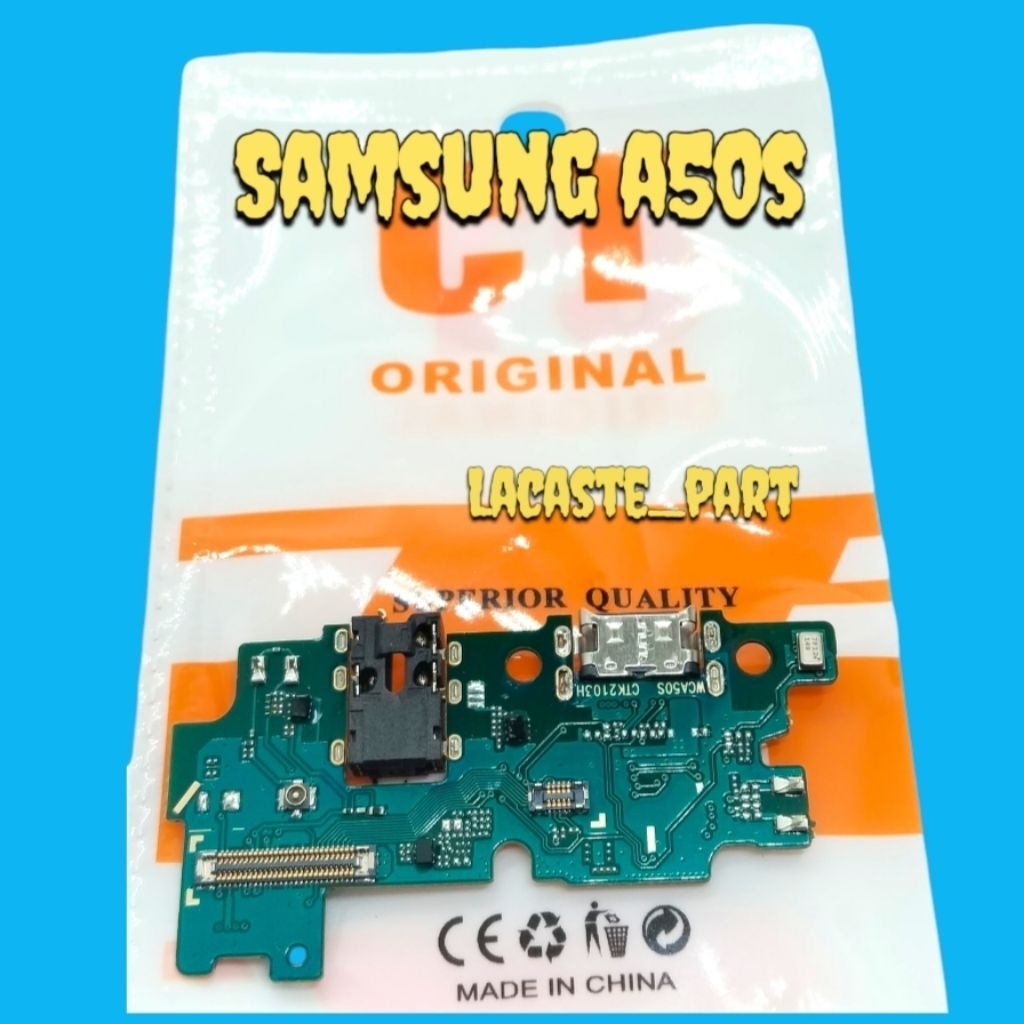 PAPAN KONEKTOR CARGER SAMSUNG A50S   - FLEXIBLE KONEKTOR CAS ORIGINAL