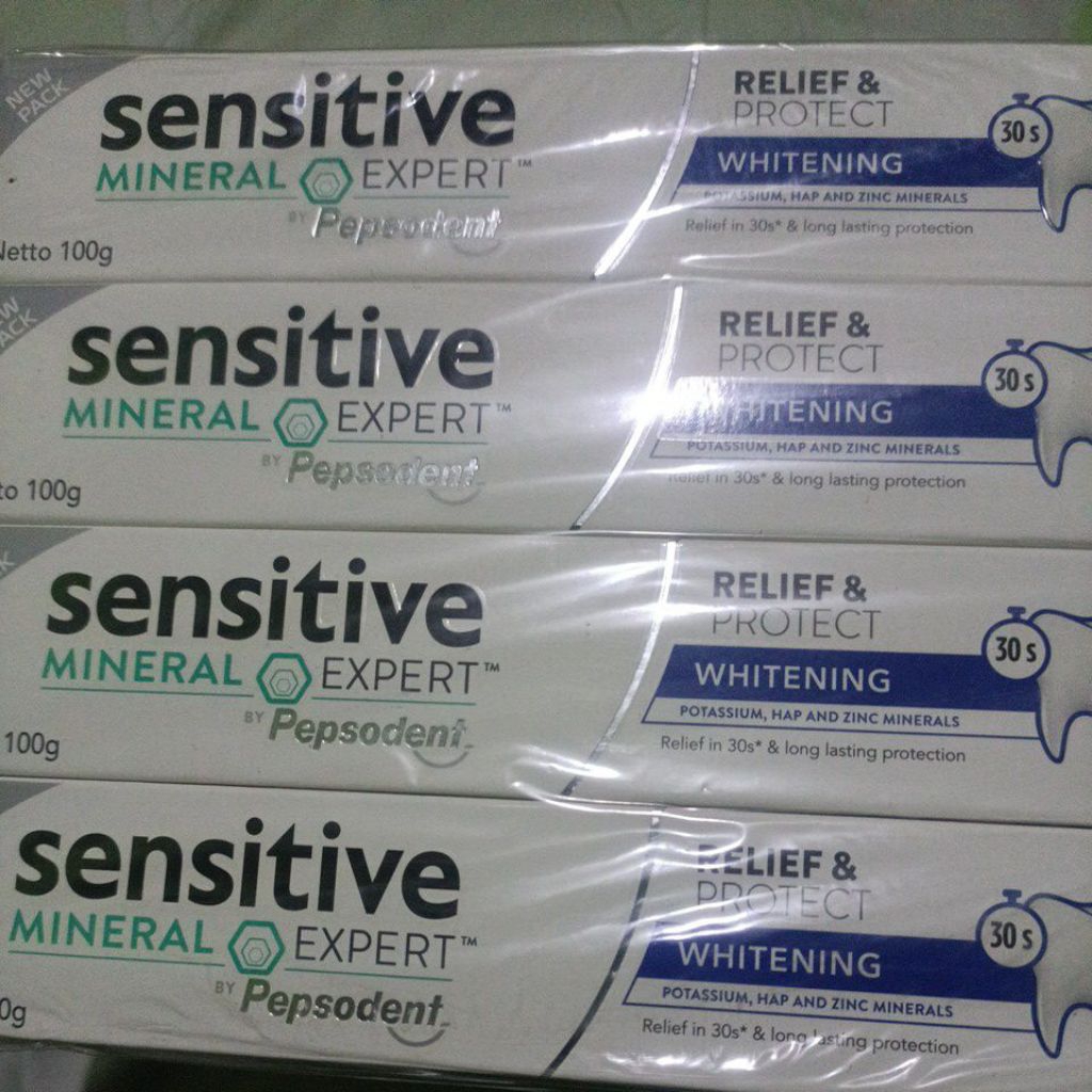 pepsodent sensitive mineral expert 100g