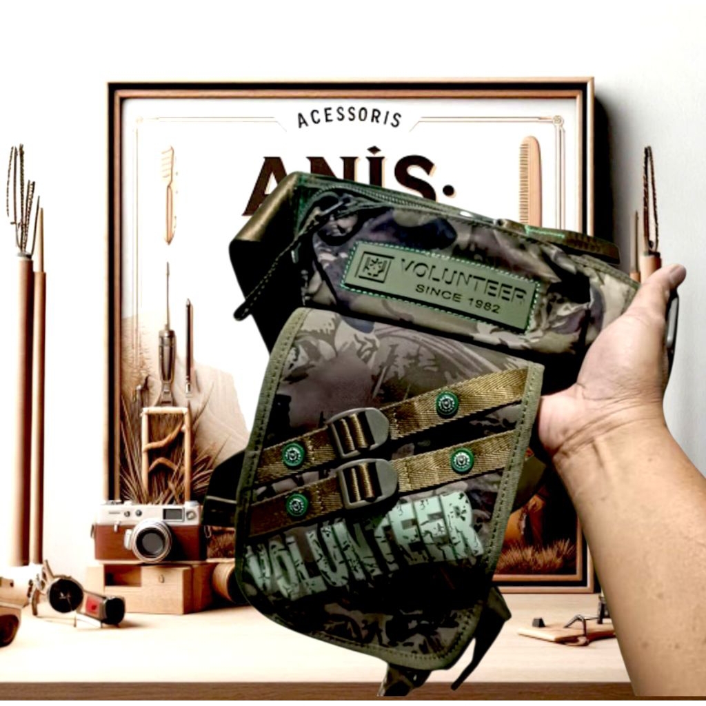 Tas Selempang Volunteer / Tas Volunter Camo / Tas Slempang Volunteer