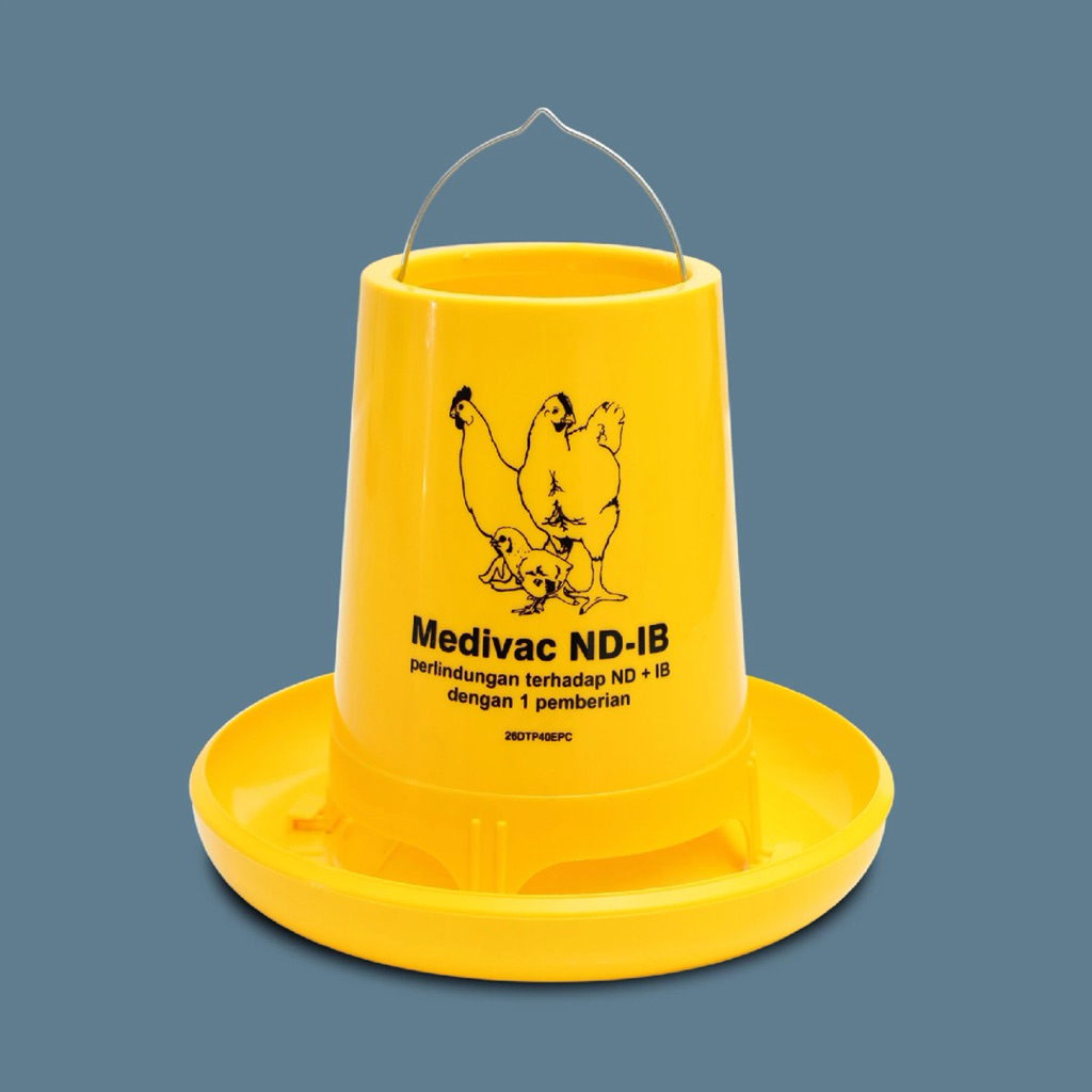 Tempat Pakan Ayam 1 Kg-MEDION
