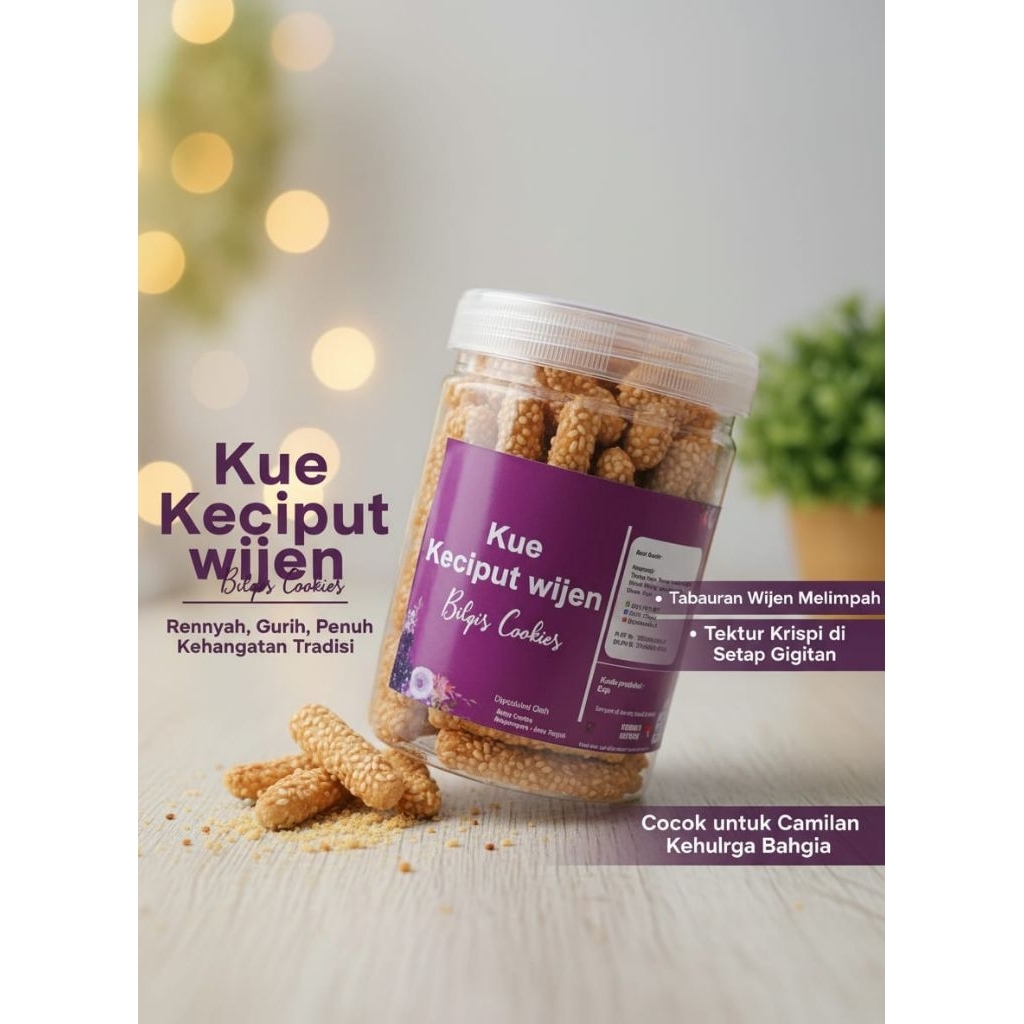 Kue Keciput Ketan Wijen