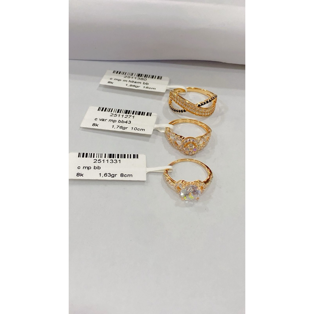 cincin emas kadar 375%