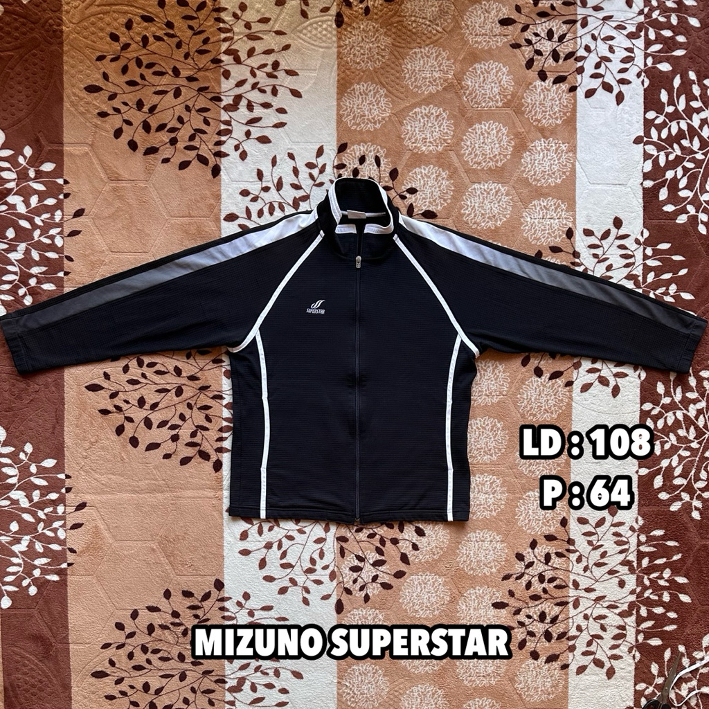 MIZUNO SUPERSTAR - Tracktop (Black, White & Army) M