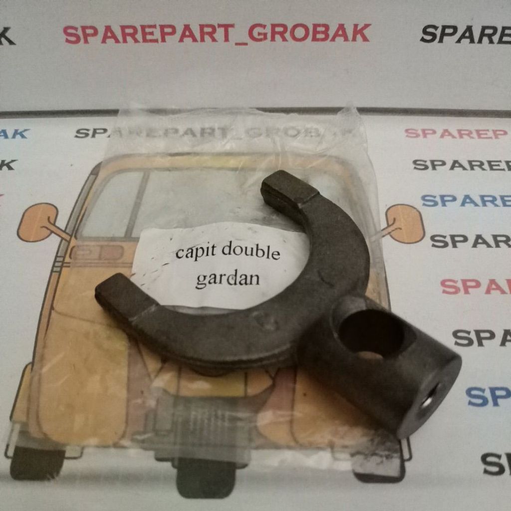 Capit Fork Double Gardan Cator Germor RODA 3 (Tipe Tempel) Viar Karya Modif, After Market
