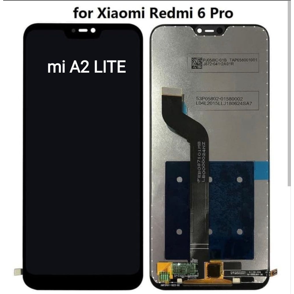 LCD TOUCHSCREEN REDMI 6 PRO / Mi A2 lite ori