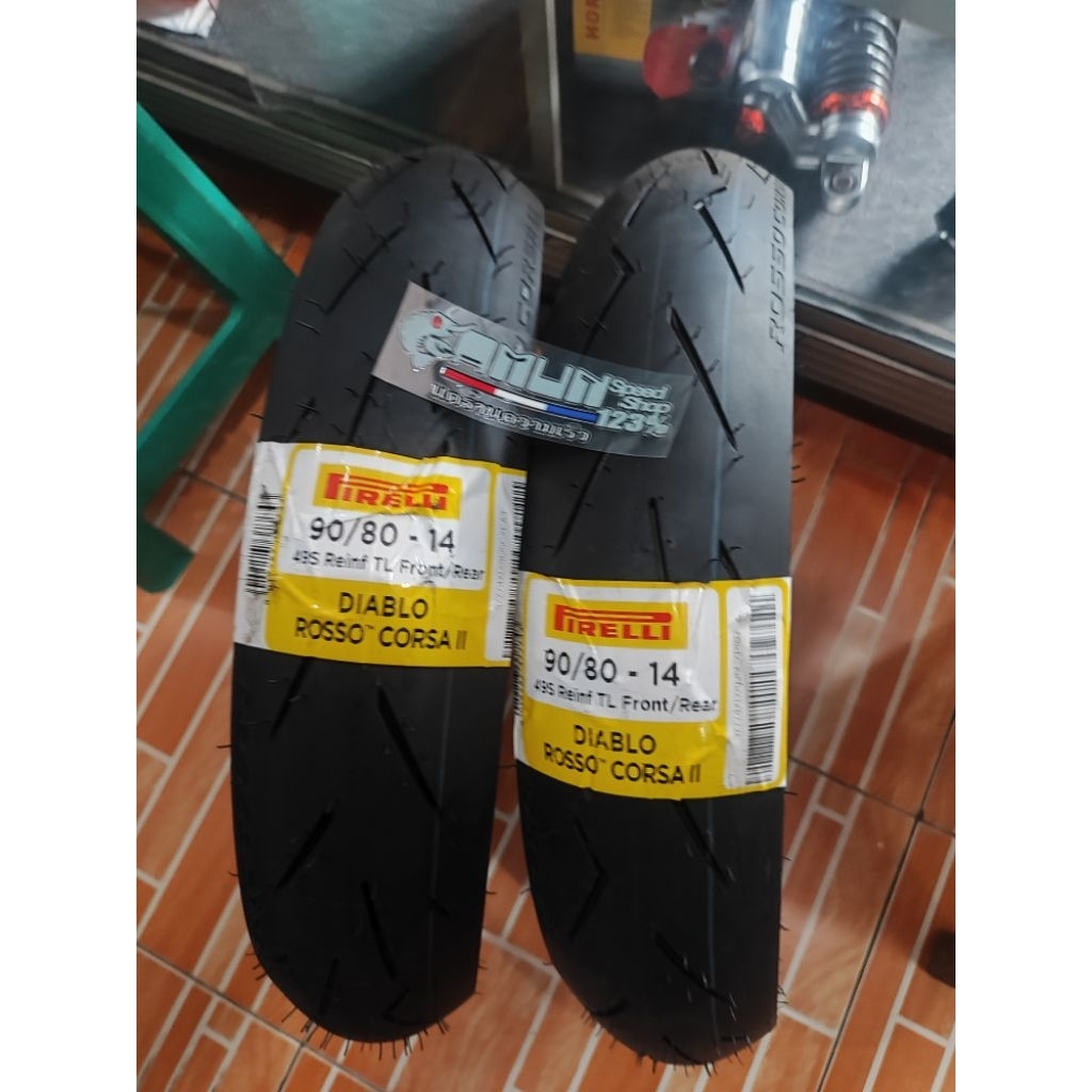 ban Pirelli Diablo Rosso Corsa 2 DRC 90 80 ring 14