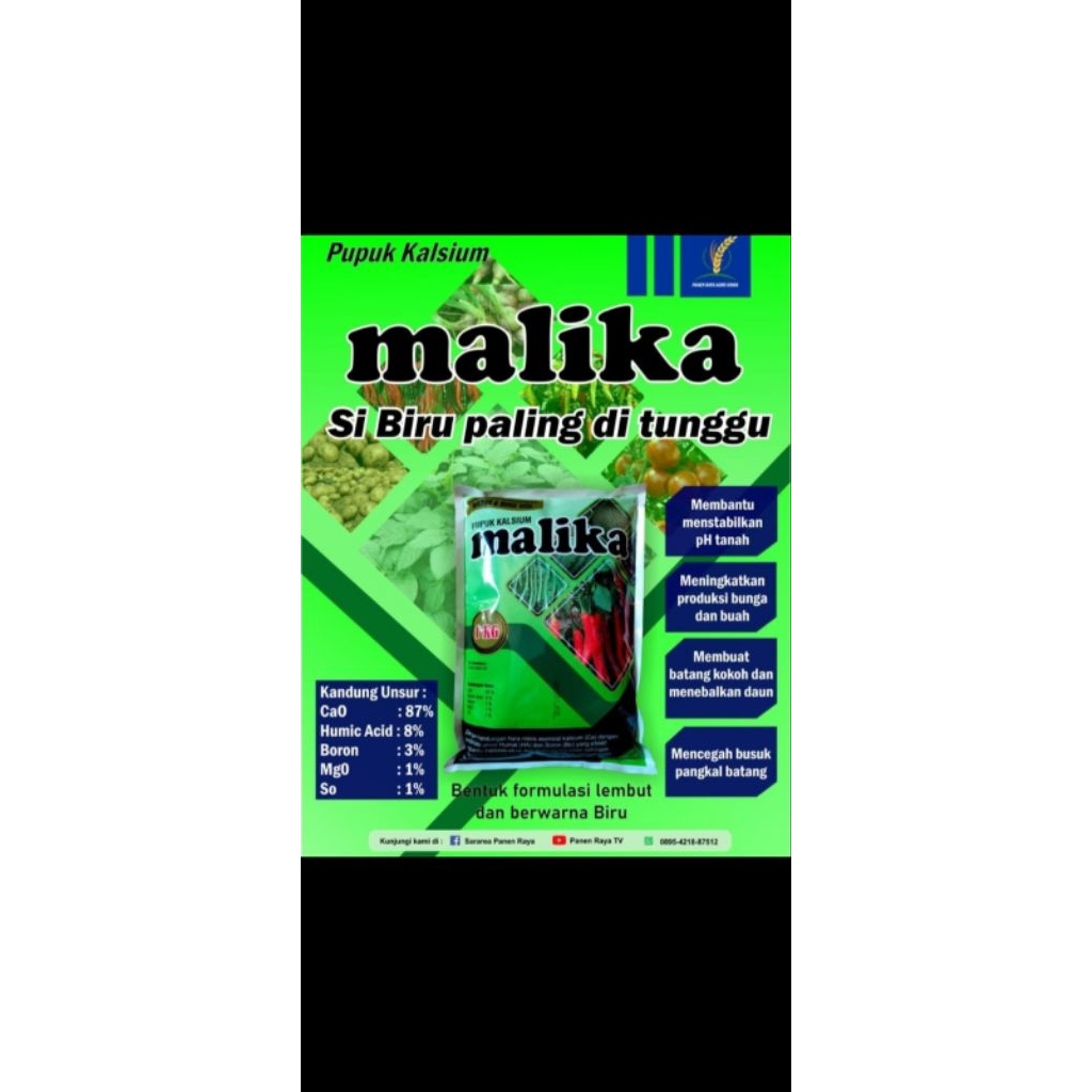 Malika Kalsium Biru 1Kg