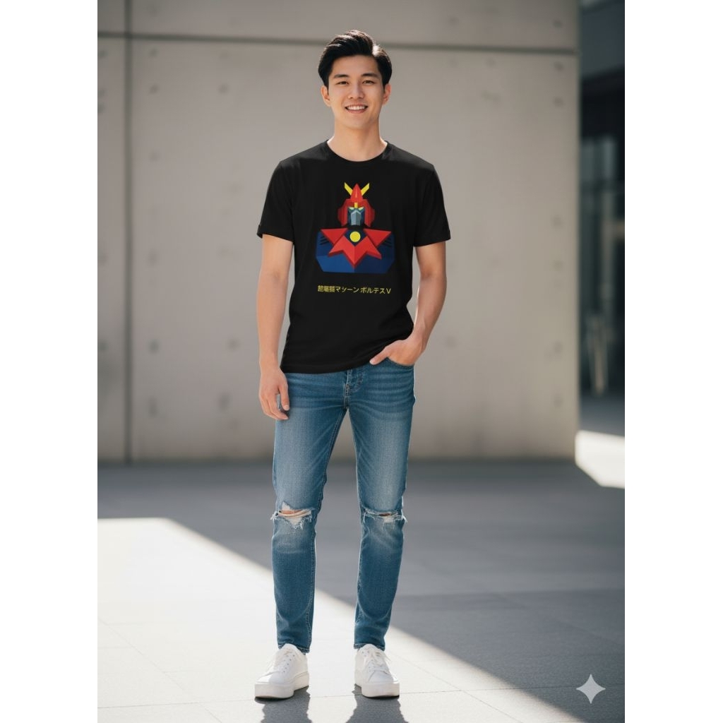 Kaos Voltus V, Kaos Robot Voltes V. Kaos Distro (Kaos Anak & Kaos Dewasa)