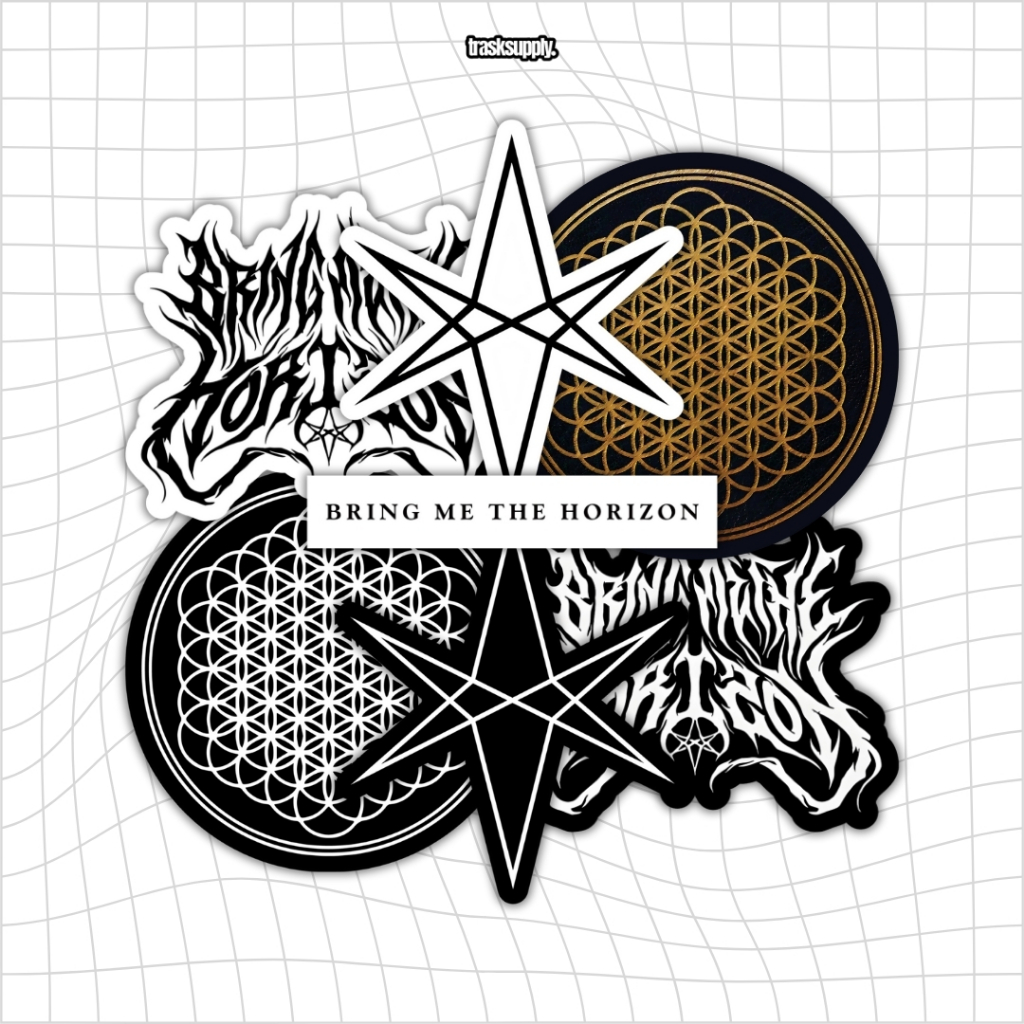 Sticker Bring Me The Horizon BMTH - STICKER BAND