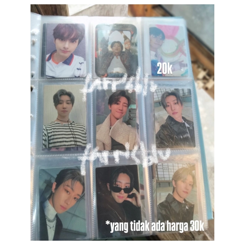 photocard seventeen/pc seventeen minghao the8