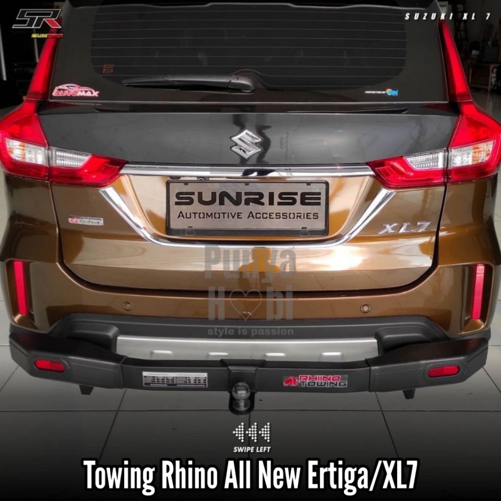 Towing rhino besi pelindung bemper Suzuki xl7