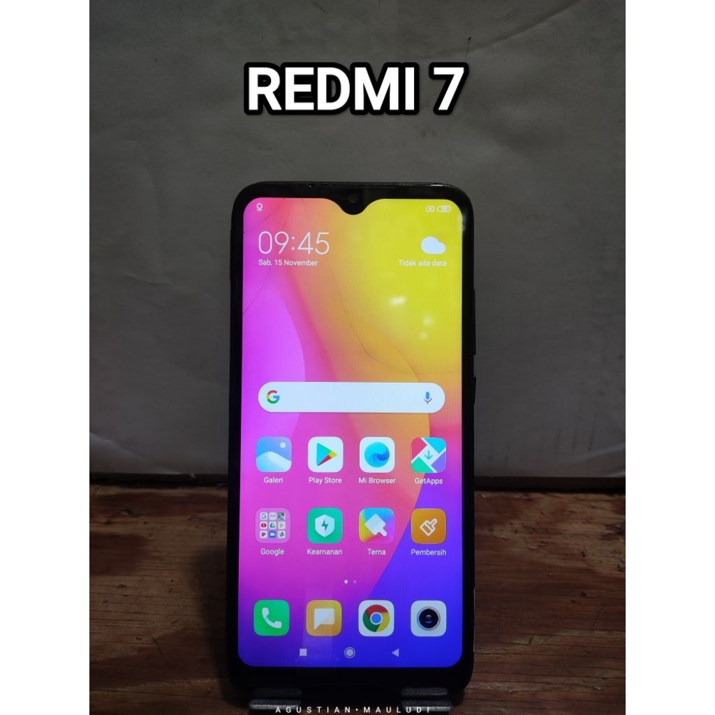 XIAOMI REDMI 7 3/32 GB DUAL SIM 4G LTE SECOND NORMAL SIAP PAKAI