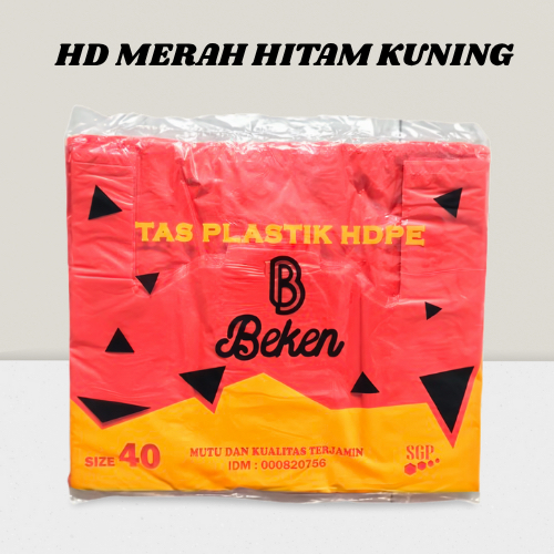 Kantong Plastik Merah Besar