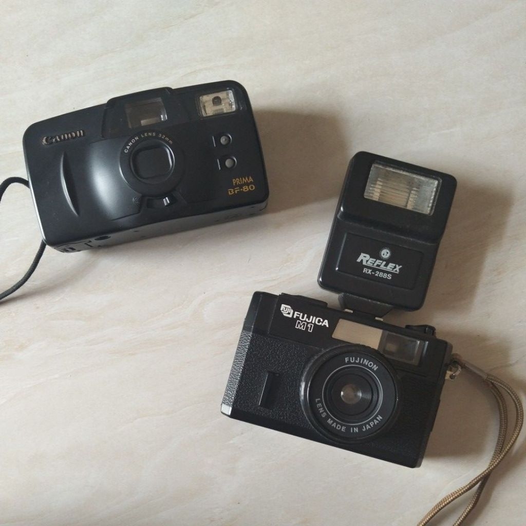 ANALOG CANON PRIMA BF-80 & ANALOG FUJICA M1